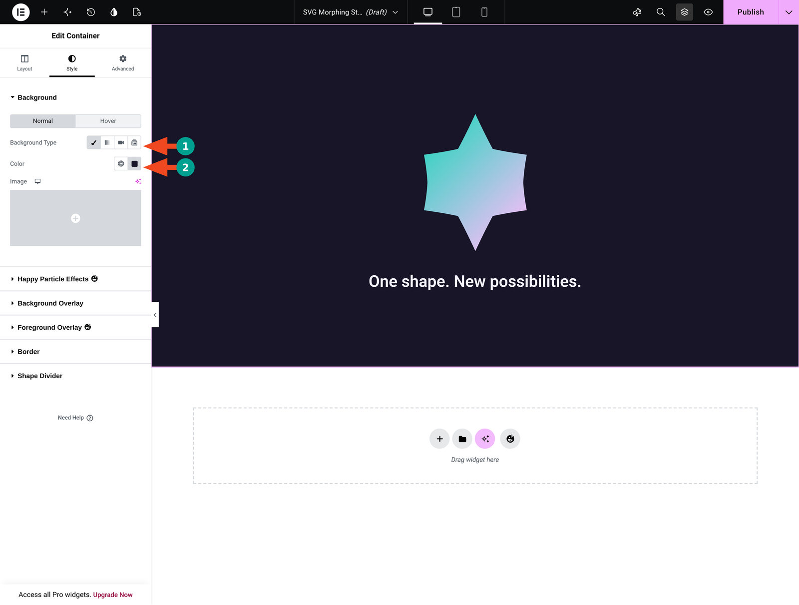 Create a Simple Background